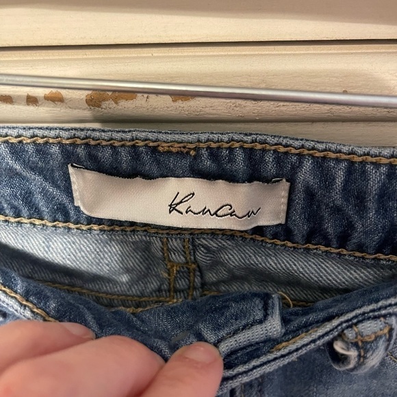 Denim Kancan Mid Rise Boyfriend Short - Picture 5 of 8